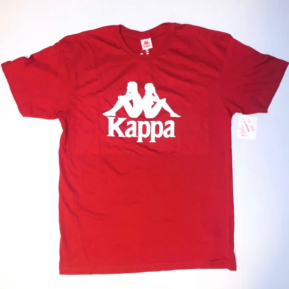 Kappa red short sleeve shirt